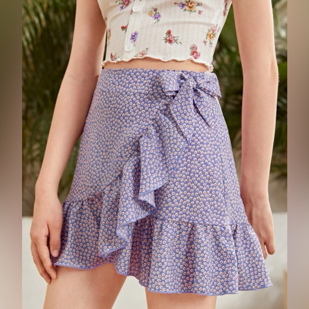 Lavender skirt for girls